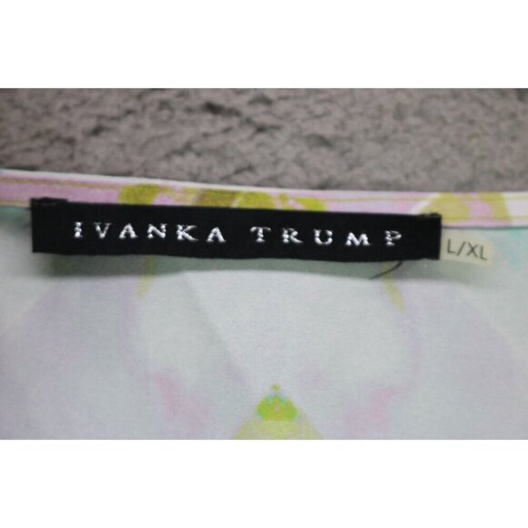 Ivanka Trump 3/4 Wide Sleeve V Neck Tunic-Size Large/XL-BOHO - Picture 6 of 10